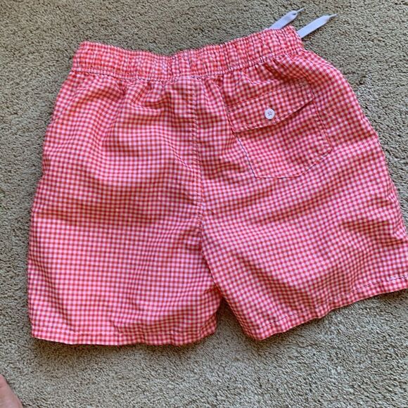 Kanu Surf Monaco RedGingham Board Shorts swim trunks shorts Sz S - Picture 5 of 7